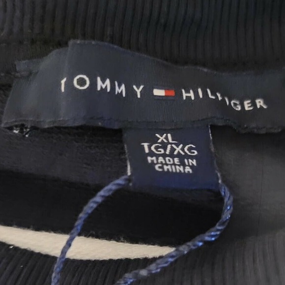 Tommy Hilfiger One-Shoulder Sweatshirt Size XL - Picture 6 of 8